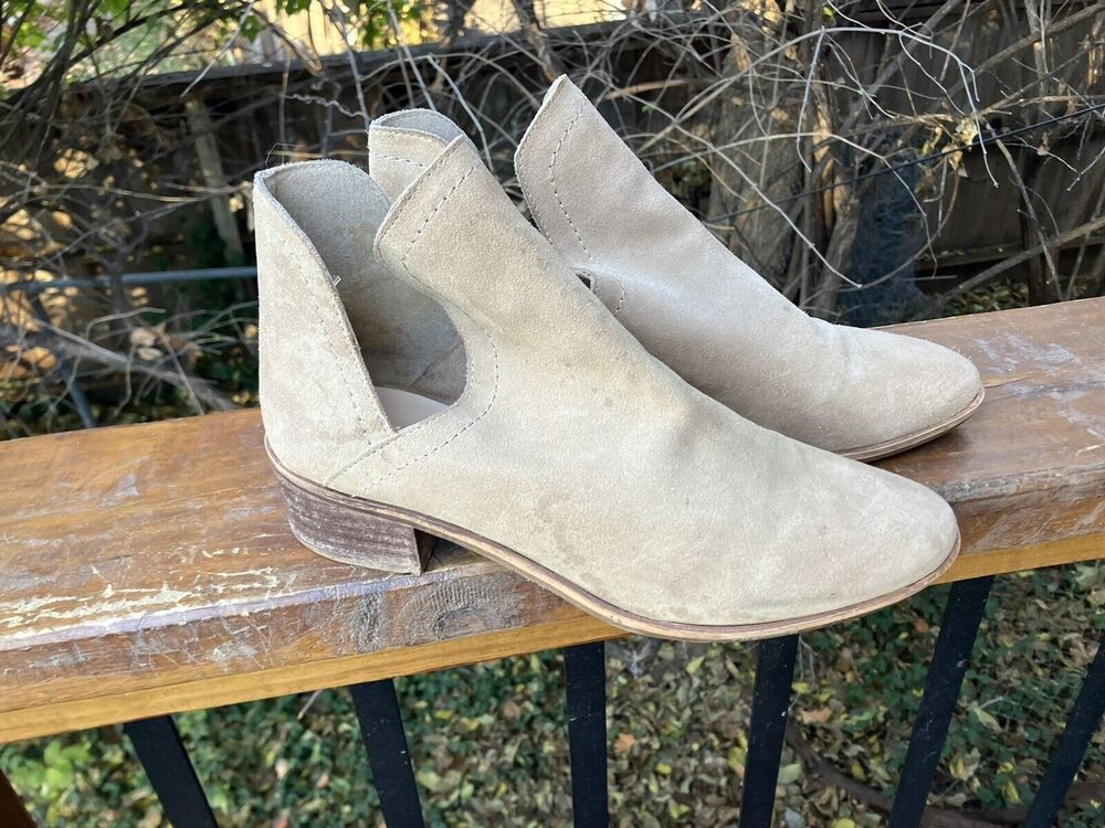 Coconuts by Matisse Caruso Ankle Boots Booties Women's Sz 8.5 Sand Tan MSRP $84